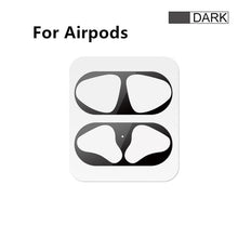 Load image into Gallery viewer, Dust Guard for Apple Airpods Bluetooth Earphone Metal for Airpods 1 2 Air Pods Wireless Headphone Charging Box Dust Proof Case