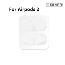 Load image into Gallery viewer, Dust Guard for Apple Airpods Bluetooth Earphone Metal for Airpods 1 2 Air Pods Wireless Headphone Charging Box Dust Proof Case