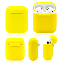 Load image into Gallery viewer, Silicone Skin Case for Airpods Case Shockproof Bluetooth Wireless Earphone Protective Cover skin Accessories for Apple Airpods
