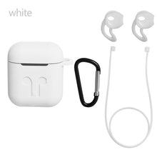 Load image into Gallery viewer, 4 In 1 Earphone Silicone Case Anti-lost Wire Eartips for Apple Airpods Air Pods 1 2 Bluetooth Wireless Headphone Accessories