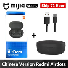Load image into Gallery viewer, Xiaomi Redmi Airdots S In Ear TWS Bluetooth5.0  Earphone Bass Stereo Wireless Cancellation With Mic Handsfree Earbuds AI Control