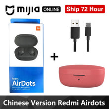 Load image into Gallery viewer, Xiaomi Redmi Airdots S In Ear TWS Bluetooth5.0  Earphone Bass Stereo Wireless Cancellation With Mic Handsfree Earbuds AI Control
