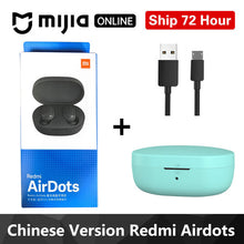 Load image into Gallery viewer, Xiaomi Redmi Airdots S In Ear TWS Bluetooth5.0  Earphone Bass Stereo Wireless Cancellation With Mic Handsfree Earbuds AI Control