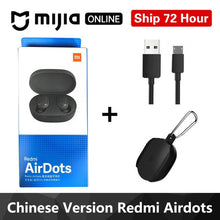 Load image into Gallery viewer, Xiaomi Redmi Airdots S In Ear TWS Bluetooth5.0  Earphone Bass Stereo Wireless Cancellation With Mic Handsfree Earbuds AI Control