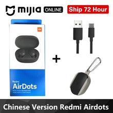 Load image into Gallery viewer, Xiaomi Redmi Airdots S In Ear TWS Bluetooth5.0  Earphone Bass Stereo Wireless Cancellation With Mic Handsfree Earbuds AI Control