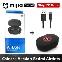 Load image into Gallery viewer, Xiaomi Redmi Airdots S In Ear TWS Bluetooth5.0  Earphone Bass Stereo Wireless Cancellation With Mic Handsfree Earbuds AI Control