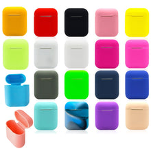 Load image into Gallery viewer, Soft Silicone Case Earphones for Apple Airpods case Bluetooth Wireless Earphone Protective  Cover Box for Air Pods Ear Pods Bag