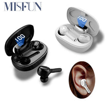 Load image into Gallery viewer, MISFUN TWS 5.0 Wireless Headphones With MIC 6D Stereo Headset IPX7 Waterproof Bluetooth Earphone Hifi Sports Bluetooth Earbuds