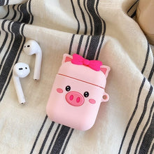 Load image into Gallery viewer, Cute For AirPods 2 Case Cartoon silicon Protective Cover Air Pod Case Earphone Case For Air pods Headphone  Carrying box fundas