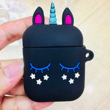 Load image into Gallery viewer, Cute For AirPods 2 Case Cartoon silicon Protective Cover Air Pod Case Earphone Case For Air pods Headphone  Carrying box fundas