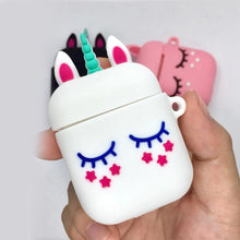 Load image into Gallery viewer, Cute For AirPods 2 Case Cartoon silicon Protective Cover Air Pod Case Earphone Case For Air pods Headphone  Carrying box fundas