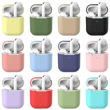 Load image into Gallery viewer, Candy Colors Soft Silicone Case For Apple Air Pods 2 Cases For AirPods 2 Silm Shockproof Earphone Protective Cover Accessory